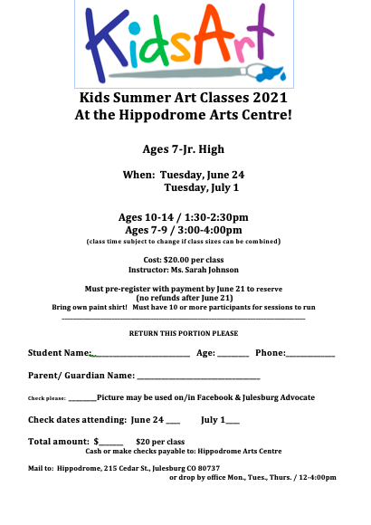 Hippodrome Art Classes