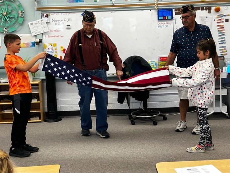 folding the flag 