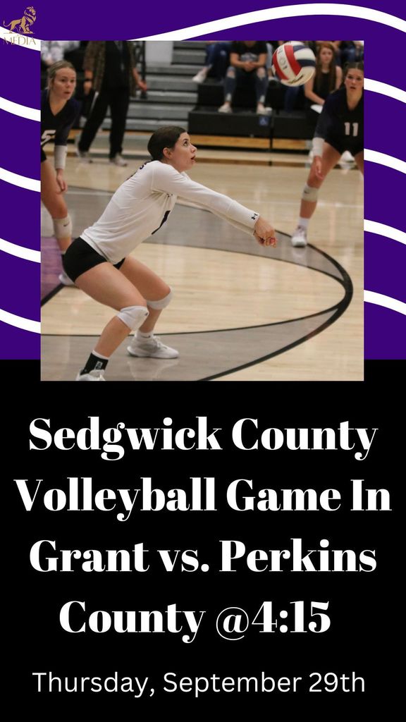 Sedgco volleyball with Perkins county