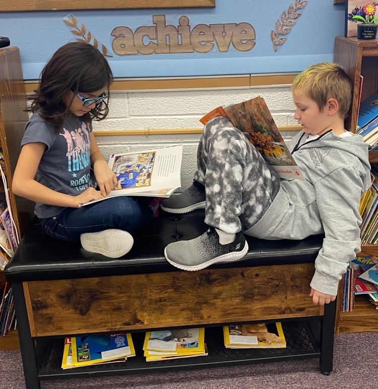 partner eading in a comfortable place