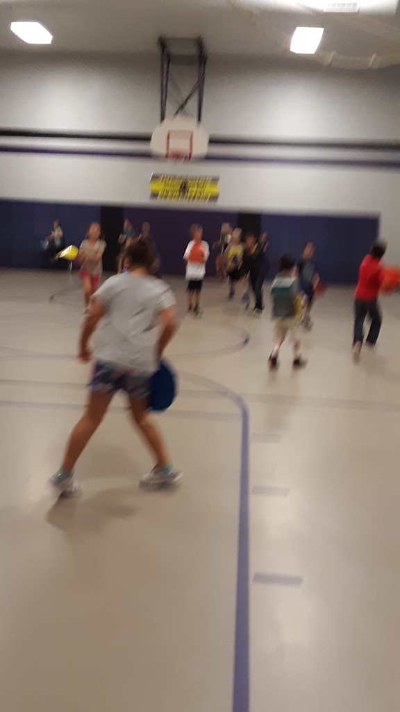 2nd Grade finding "Personal Space" in P.E.