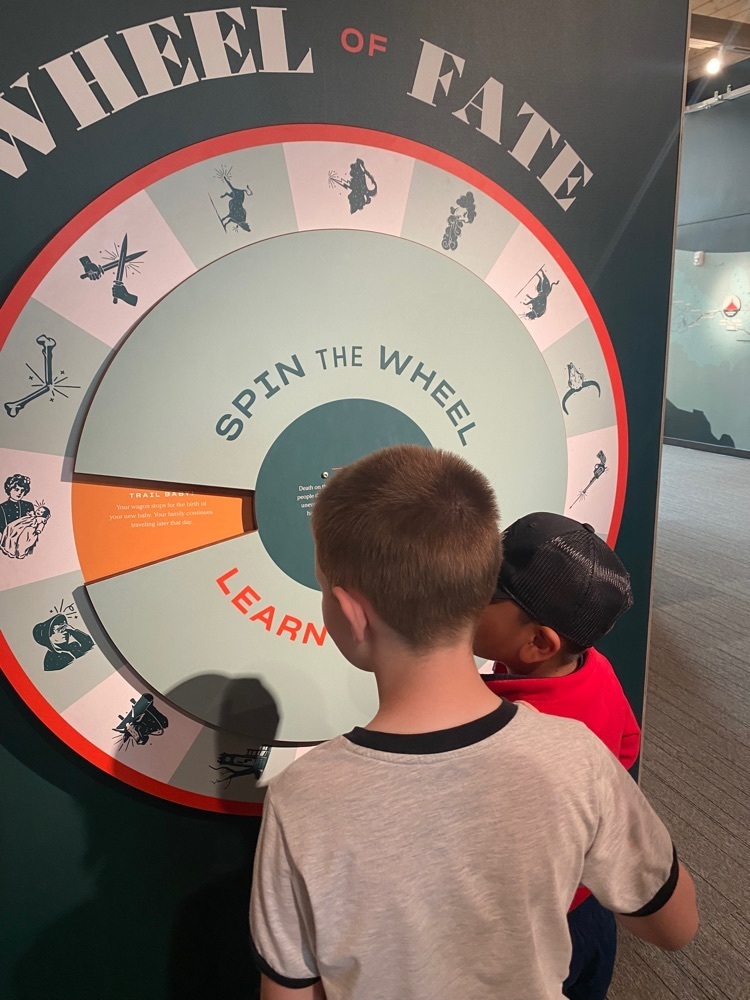 The wheel of fate was popular  